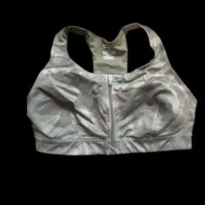 Zip front Cammo Sports Bra